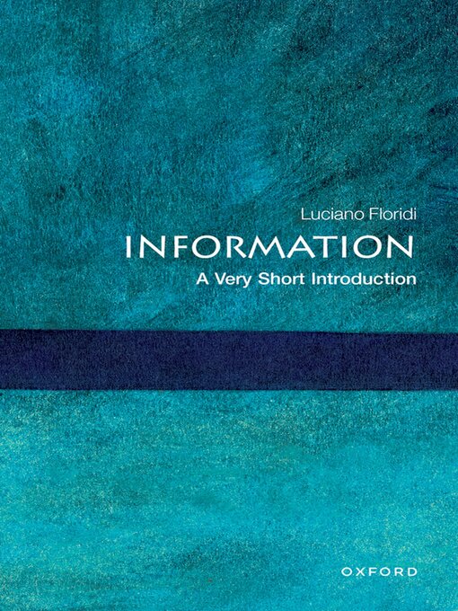 Title details for Information by Luciano Floridi - Available